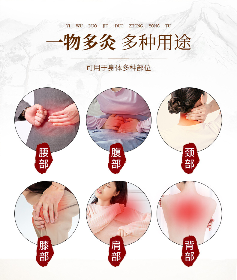 Bamboo Moxibustion Box 6 Hole Warming Moxa Device for Home Use key features
