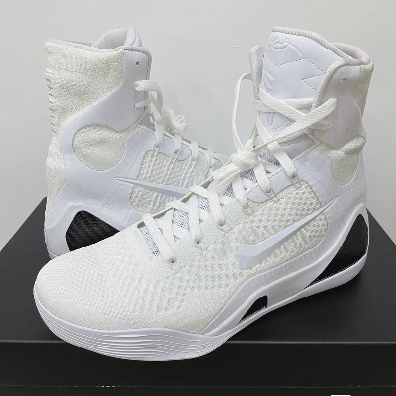 High-Quality Kobe 9 High-Top Practical Basketball Shoes Knitted Breathable Non-Slip Anti-Torsion Men's and Women's Casual Outdoor Sports Shoes