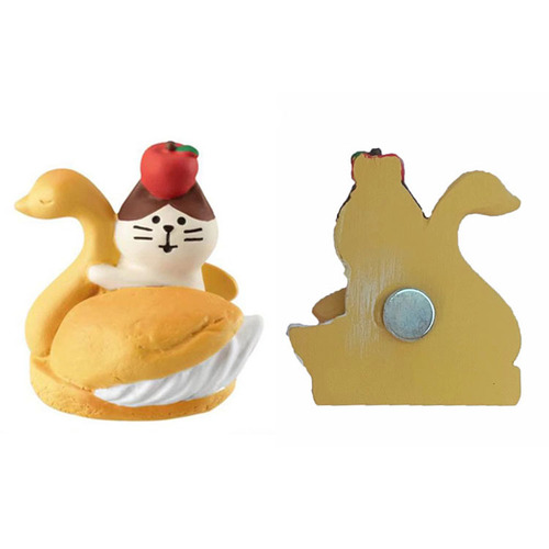 Japanese groceries zakka cute refrigerator magnet series Japanese photo props miniature resin gift cat ornaments