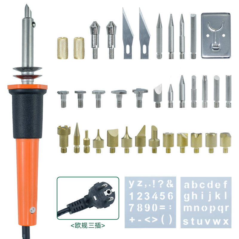 220 В, европейский стандарт, три вилки [Yichen Orange]