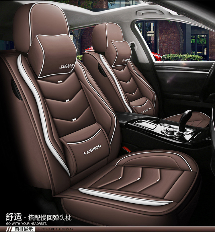 Four Seasons General Motors Seat Cushion Full Surrounding Seat Cover Leather Five Seat Cushion Winter Car Seat Cover Wholesale