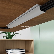 桌下理线架电线收纳电脑线整理集线盒排插固定束线免打孔