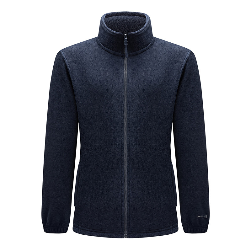 Invierno nuevo hombre chaqueta de terciopelo de grano agitado chaqueta de terciopelo de mediana edad al aire libre grueso calentamiento ocio cardigán image 9