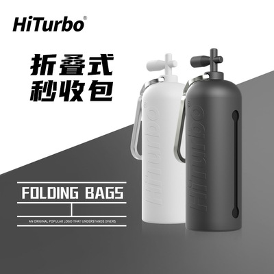 HiTurbo Cylinder fold Storage bag Portable Repeat utilize Waterproof 3 Storage Small Capacity pack