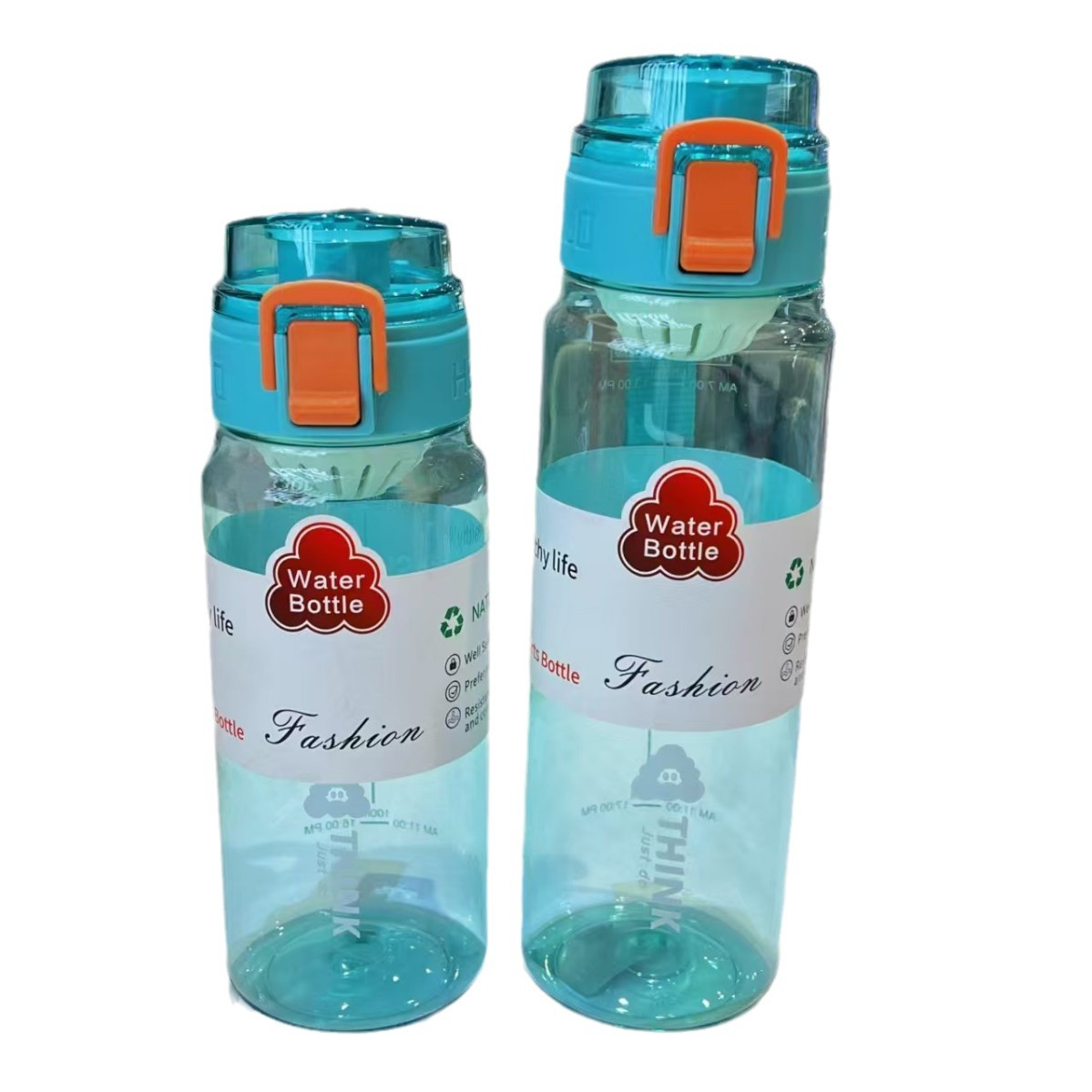 Yitong recto tazas de agua de verano tazas de agua de plástico para hombres y mujeres simple estudiantes portátiles tazas de plástico al por mayor