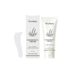 OCEAURA 温和肌肤脱毛膏 温和成分滋润保湿光滑身体肌肤细腻脱毛