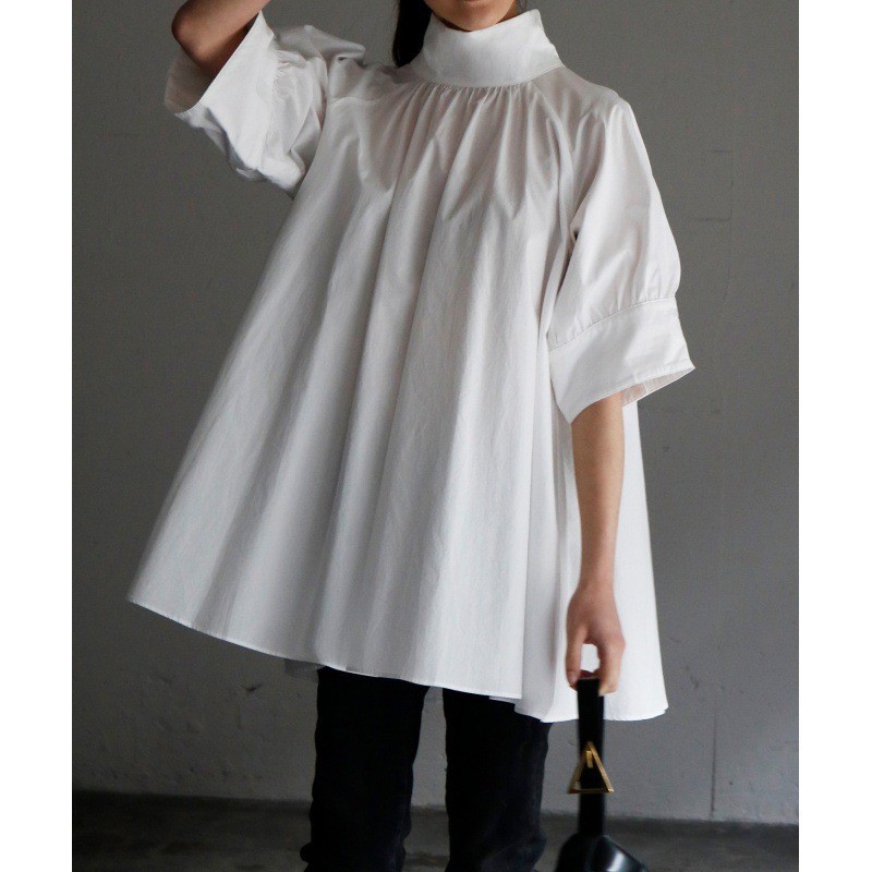 Summer white short shirt