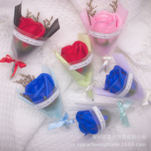 ins迷你水晶草勿忘我永生花干花小花束 礼品配件拍照道具赠品礼物