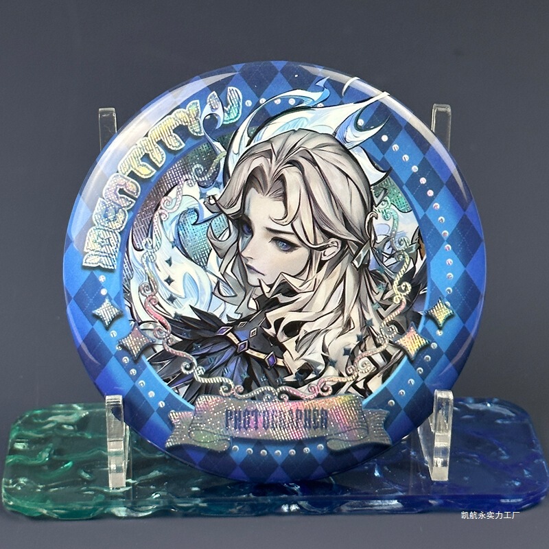 Joseph [Lord of the Dead] Photographer Game Peripheral Fifth Personality Badge Badge Guzi Black