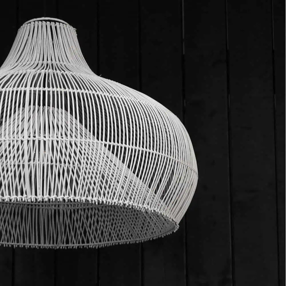 Ovejas de madera de estilo nórdico lámpara de mesa de comedor de ratán lámpara de ratán creativa simple Inn B & B sala de estar lámpara de ratán