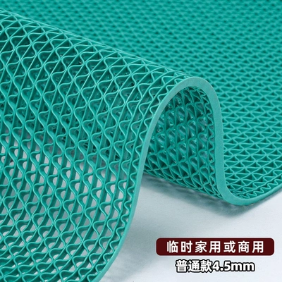 Ayaqaltılar (Kovriklər): Mats, Pvc Commercial Entrance Anti-Slip - 09m-width-10m-length-full-volume-green-45mm-thick-regular-model