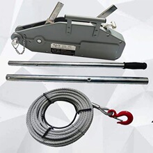 钢丝绳铝合金手扳葫芦钢丝绳牵引机铝合金葫芦1.6T 3.2T 5.4T葫芦
