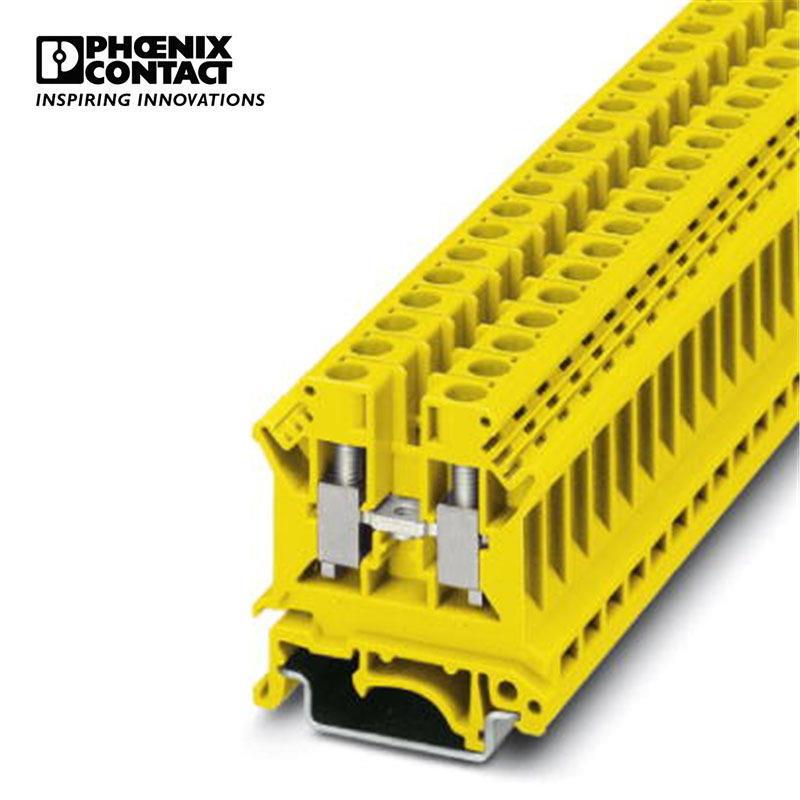 菲尼克斯 接线端子 螺钉连接 UK6 N YE-0719249-50