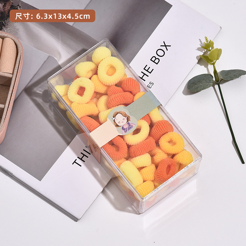 Caja de anillo gordo amarillo