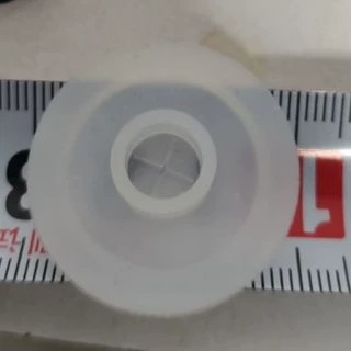 宠物猫狗饮水杯防漏液体硅胶阀单向阀十字阀倒立瓶硅胶阀现货厂家