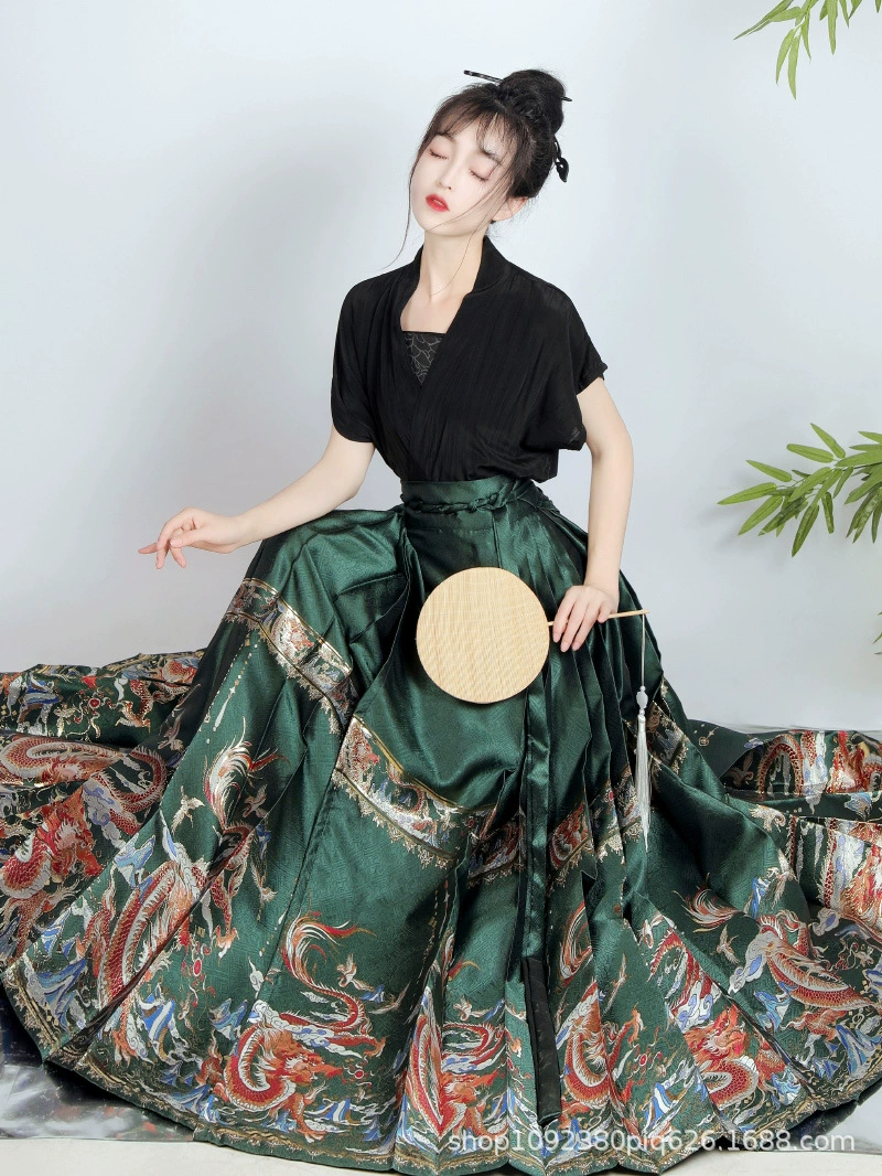 Genuine summer thin Hanfu, Chinese style, full set