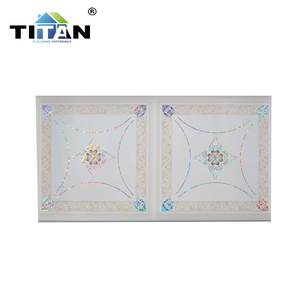 Exportación Nicaragua 30 cm * 0,8 cm PVC fuelle decorativo techo de pared panel de techo