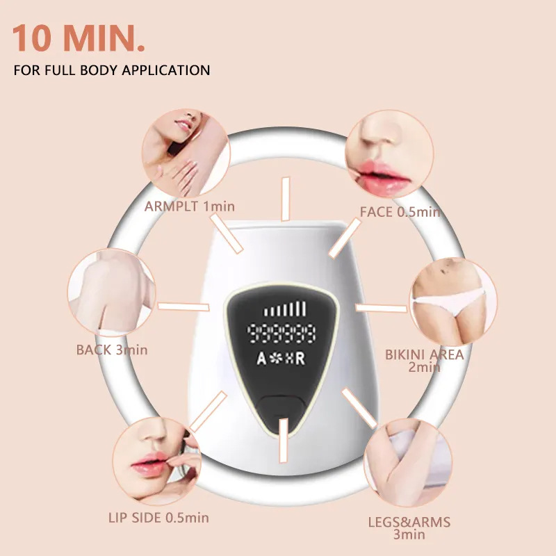 New Beauty Product 990000 Flashes Permanent Hair Removal_voghion.com