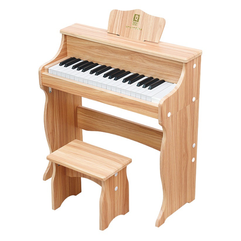 Piano electrónico para niños principiante piano puede tocar madera Año Nuevo piano infantil bebé música juguete regalo