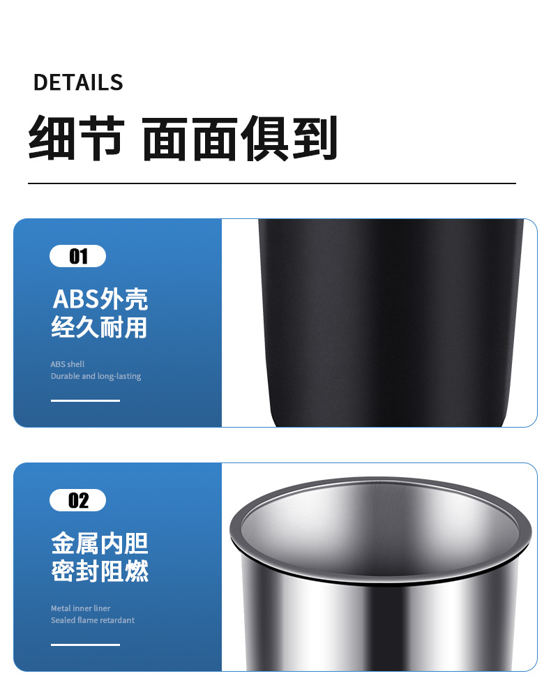 Suitable for Mazda 3/6 Atez CX30/CX-4/CX-8 Onksera car ashtray metal liner