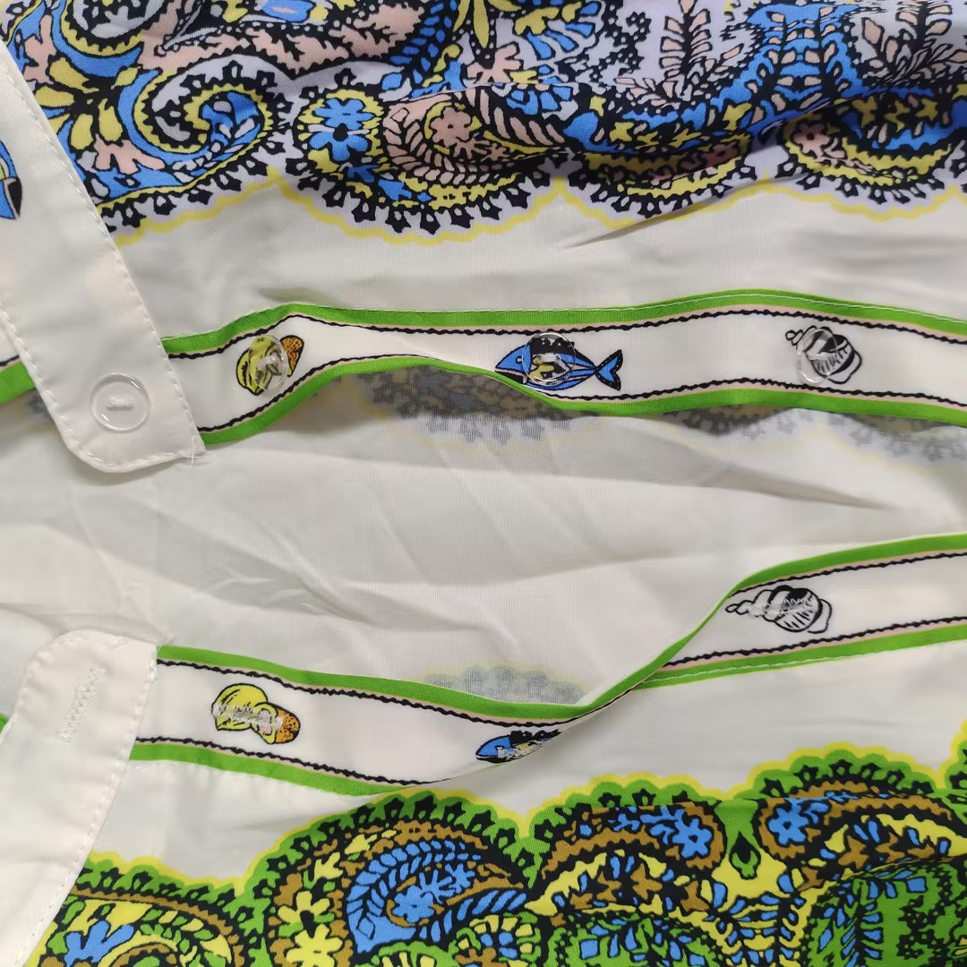 2026 New Spring Women' Clothing European And American Export Printed Fahion Caual Slim Fit Single-Breated Short_ecoleips.com