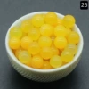 8mm yellow agate (non -perforated single)