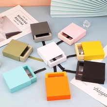 首饰盒抽屉悬浮盒手链接戒指盒收纳包装展示盒饰品首饰穿戴甲收纳