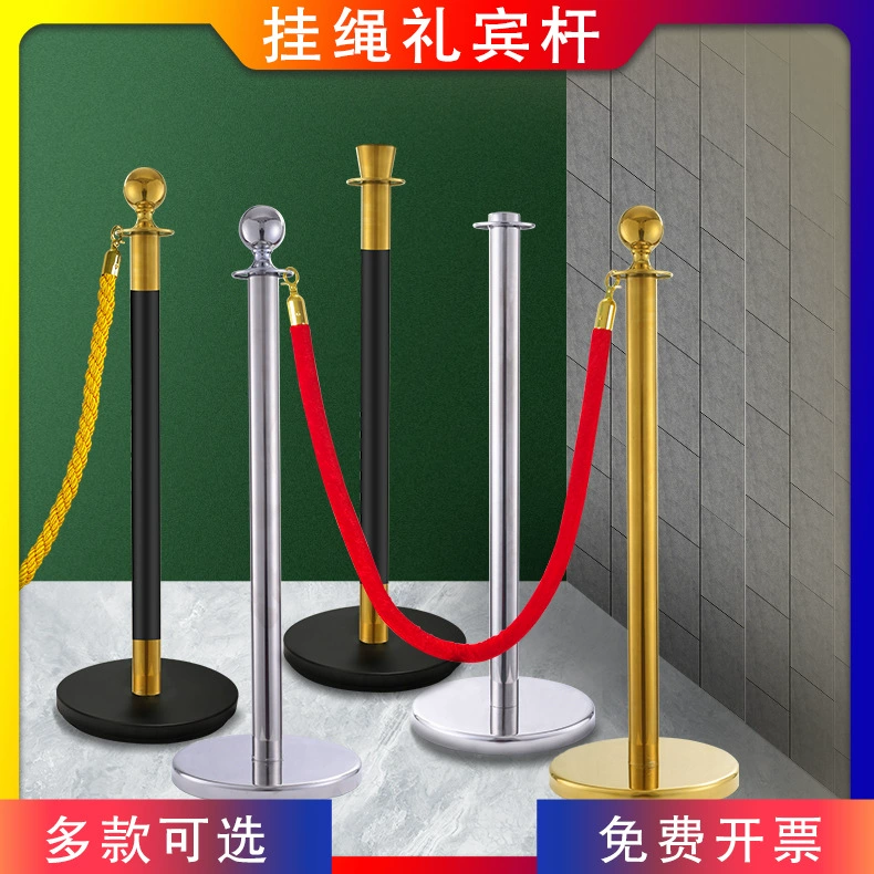 Один метр линии консьержа перила изоляционный пояс Телескопический забор из нержавеющей стали приветственный Столб Отель кордон очереди ограждение