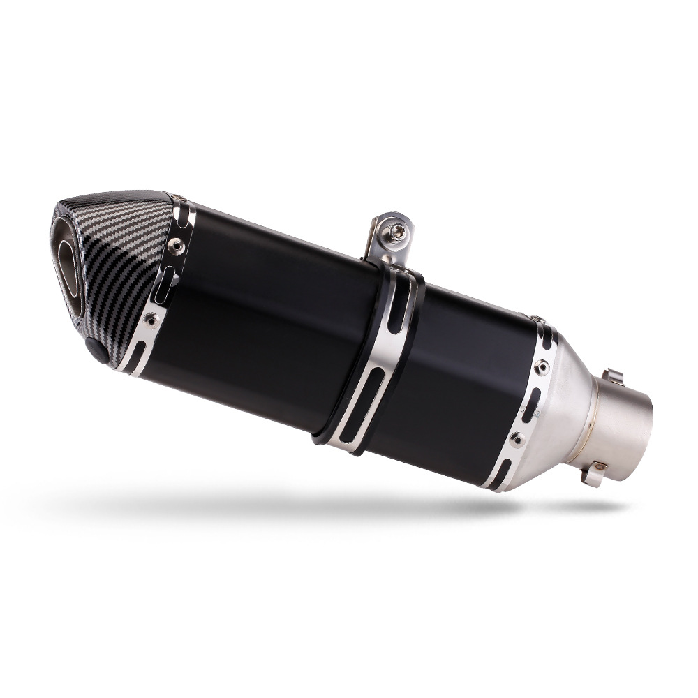 Motorcycle Scooter Ghost Fire Rs100 Qiaoge Jinzhan 6 Gy6 Universal Exhaust Pipe Tail Section Modification Small Hexagon