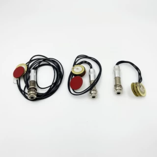 3贴片式拾音器75cm/30cm/9cm线长多功能免开孔贴片蜂鸣片吉他贴片
