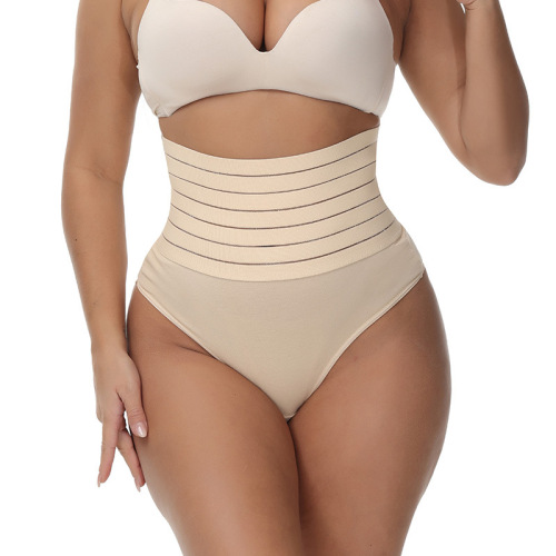 Amazon's new cross-border high-waisted tummy-tightening pants, women's underwear, thong, high-elastic, high-waisted, body-shaping, tummy-tightening pants