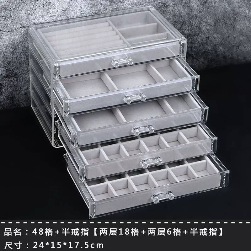 Universal storage system, storage box, earrings, bracelet, handheld necklace, stand