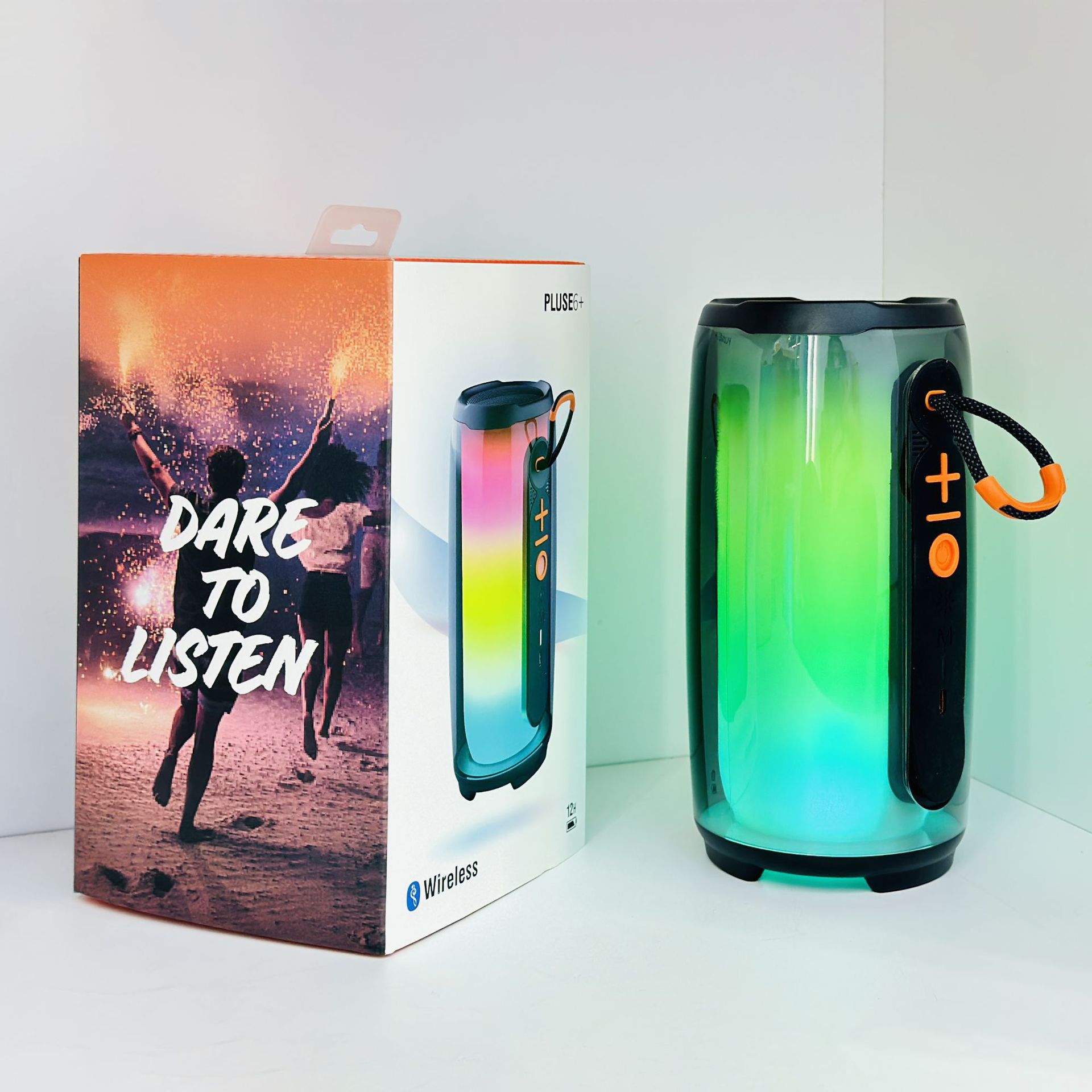 PULSE5 altavoces bluetooth pulsantes caseros K-canción micrófono de sonido para cantar al aire libre pequeña familia KTV luz de atmósfera