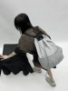 8492 drawing rope backpack (gray)