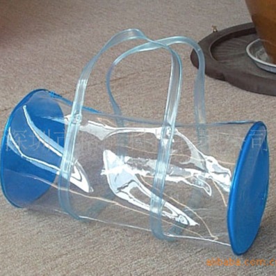 厂家供应塑料袋子 透明PVC袋子(图)化妆袋 加厚PVC包装袋子