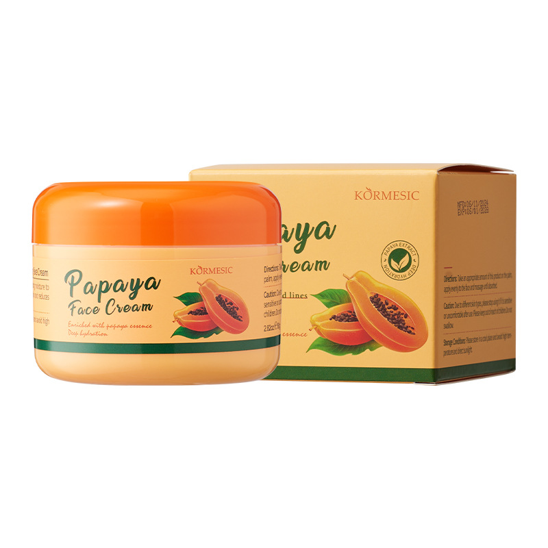 Crema Facial Hidratante de Papaya Nutritiva para Cuidado Facial