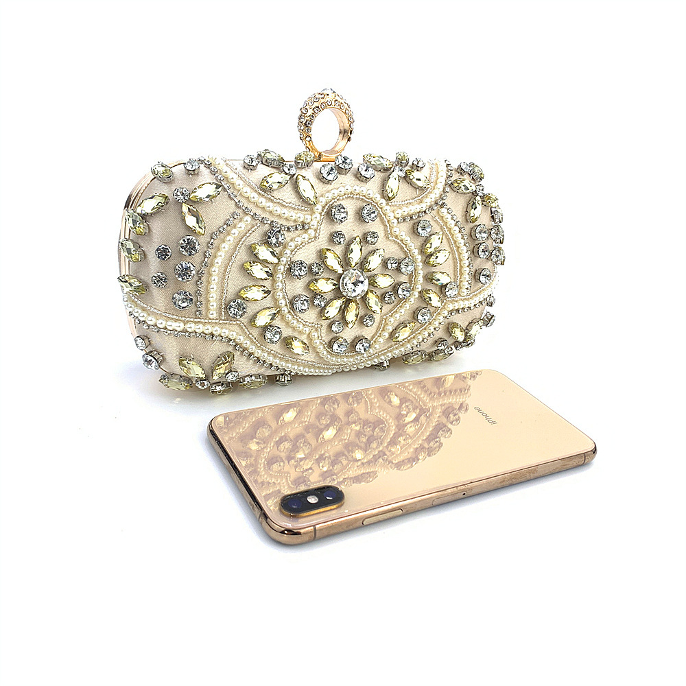 MAC013 Luxury Handbag with Diamond Cheongsam Design from Mariam's Collection0