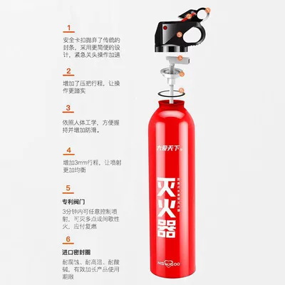 Car Fire Extinguisher 600ml Wholesale | Vehicle fire extinguisher