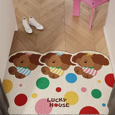 Anti-Slip Mats, Can Be Cut | Avtomobil döşəmə paspasları - colorful-bow-on-head-40x60cm