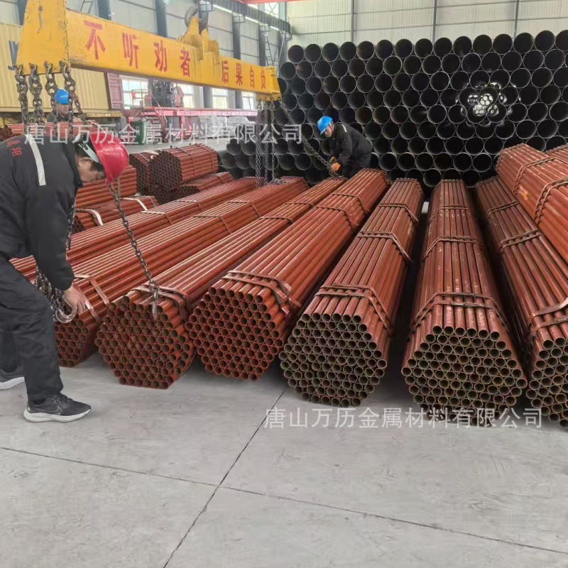 厂家直发建筑48钢管建筑内架脚手架钢管48*2.75 48*3架子管批发