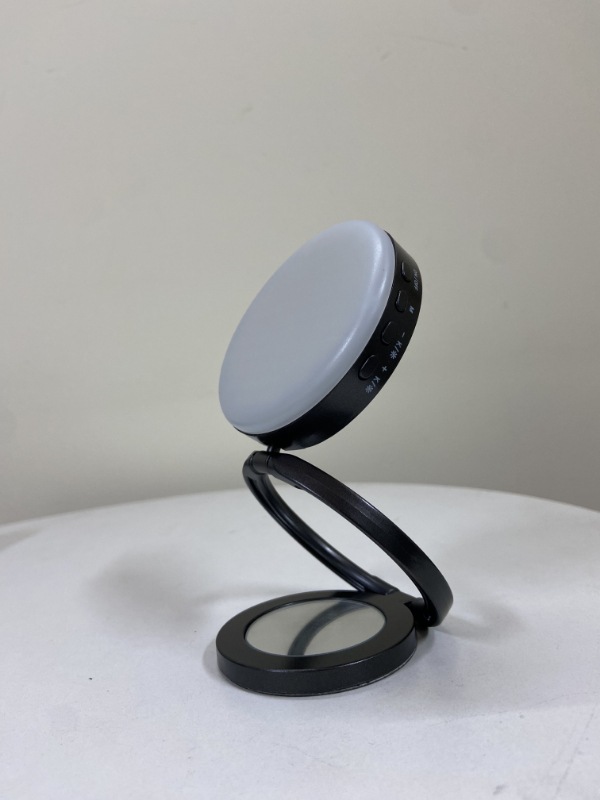 Luz de bolsillo transfronteriza, luz de relleno magnética para teléfono con espejo, mini luz con clip, luz especial para transmisión en vivo con teléfono móvil y videoconferencias.