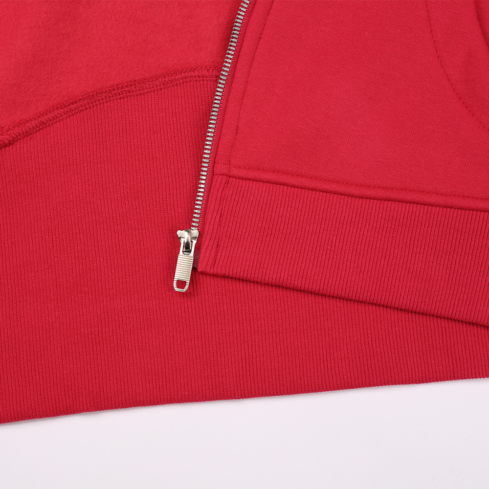 Women's Oversized Scuba Hoodie Fleece Lined Zip up Jacket Kangaroo Pocket Yoga Lounge Casual Wear_ecoleips.com