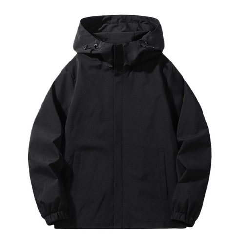 New Spring and Autumn Jacket Waterproof Windproof Down Jacket Public Version Group Buying Couple Hooded Outdoor Climbing Functional Coat 