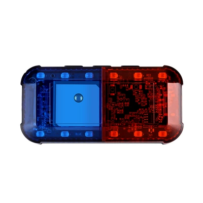 LED shoulder light personnel high-precision locator punch in voice broadcast personnel gps rescue Beidou locator (GPS Locator) - shoulder-light-positioning-bare-metal