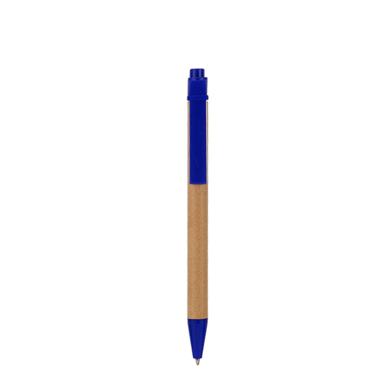 Tubo de papel colgante azul núcleo negro