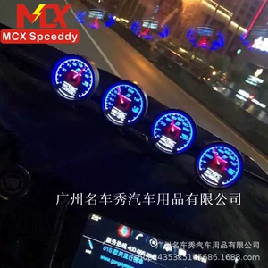 Avtomobil Modifikasiya Aləti Yarış Sayğacı Su Temperaturu Gərginlik Yağ Təzyiqi Sürət Vakuum Turbin Təzyiq Göstəricisi