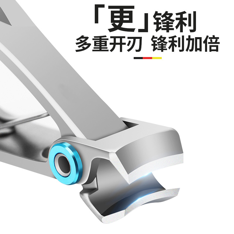 Podadoras de uñas alemanas arte solo cortaúñas portátiles cortaúñas traje manicura viaje comercial cortaúñas tijeras