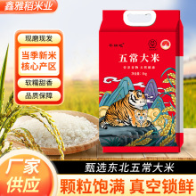 新款东北黑龙江特产五常大米真空包装10斤装现磨现发当季新米批发