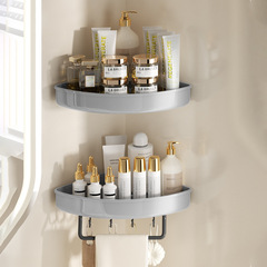 浴室置物架免打孔收納架掛衛生間掛牆廁所護膚品免釘懸掛轉角架子