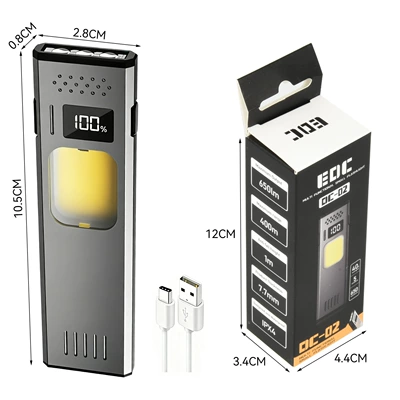 Multifunctional Mini Work UV fənərlər - pen-clip-cobled-small-400-mah
